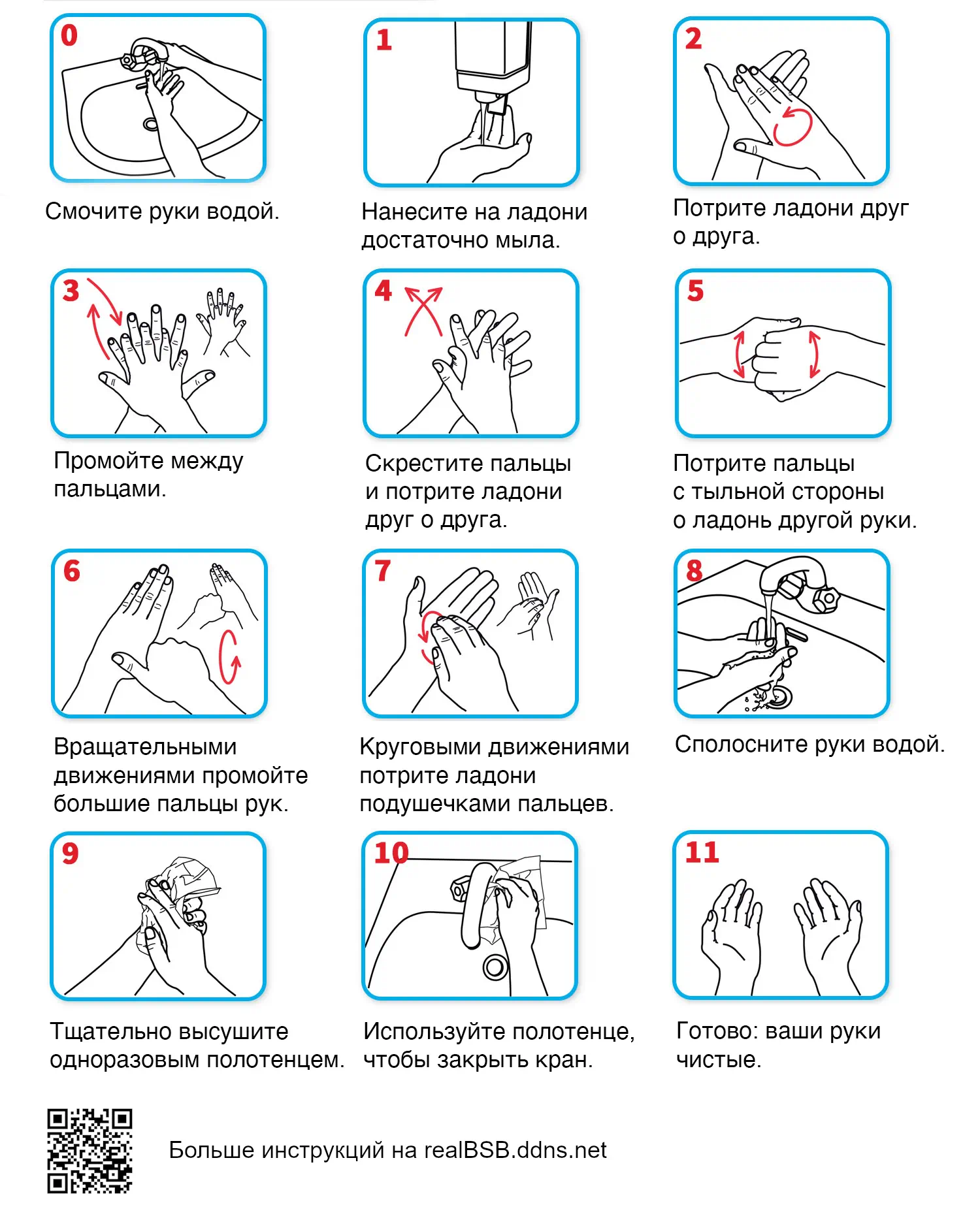 Как правильно мыть руки
